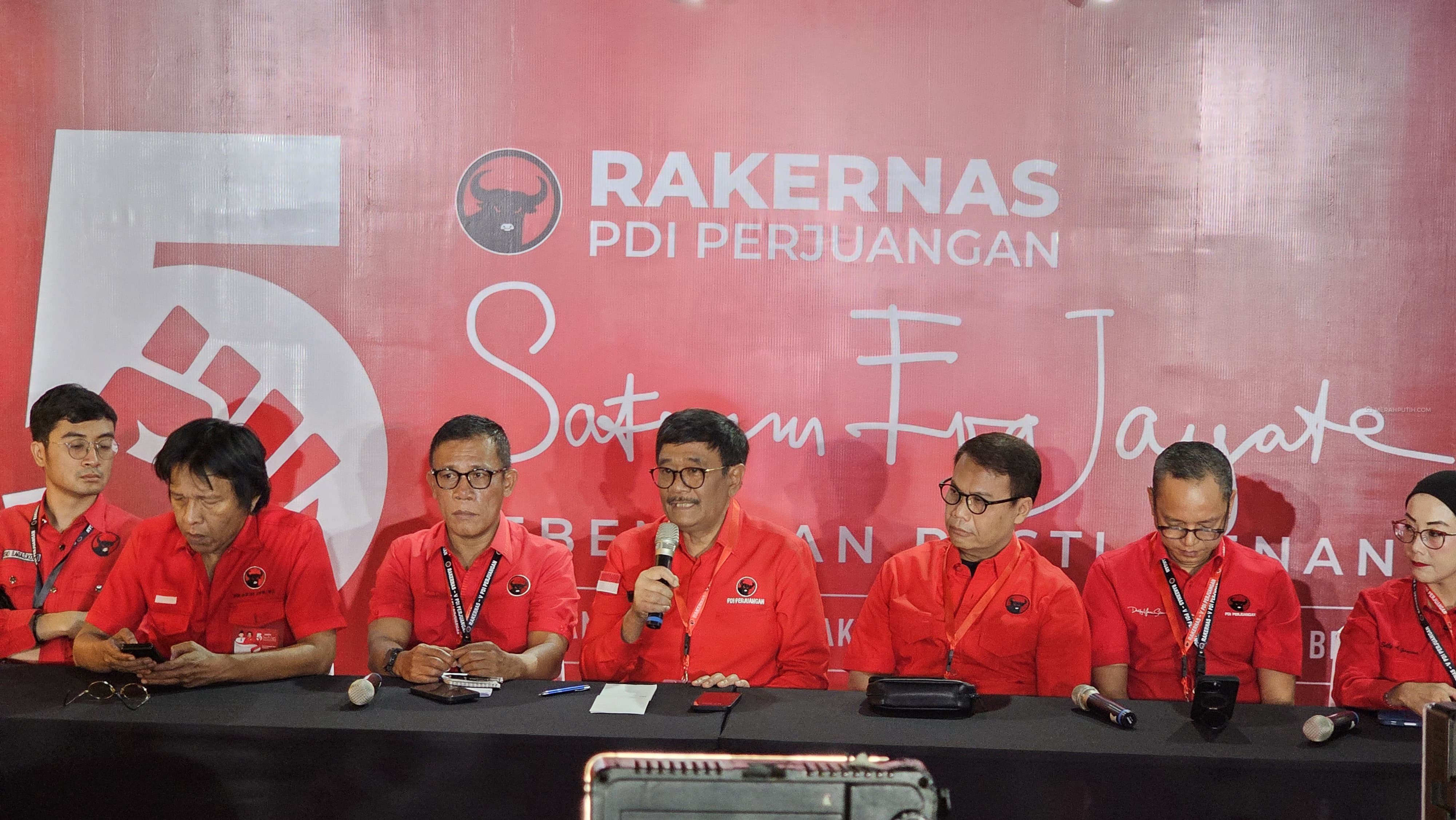 Rakernas V PDIP Bahas Tiga Hal Pokok, Ini Detailnya