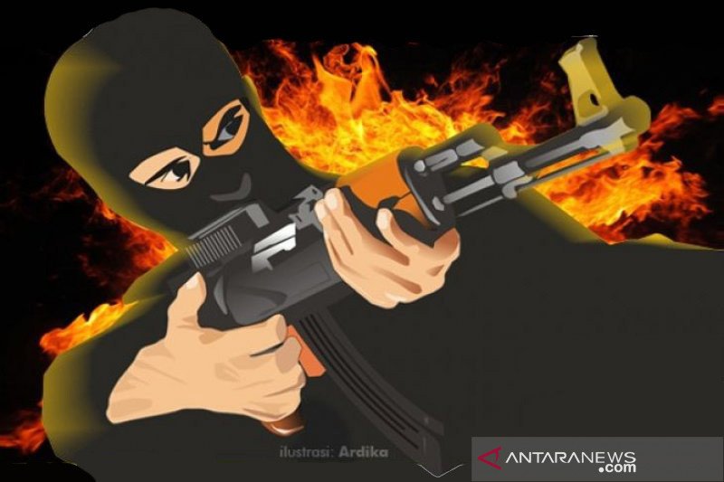 Ilustrasi teroris. ANTARA/Ardika