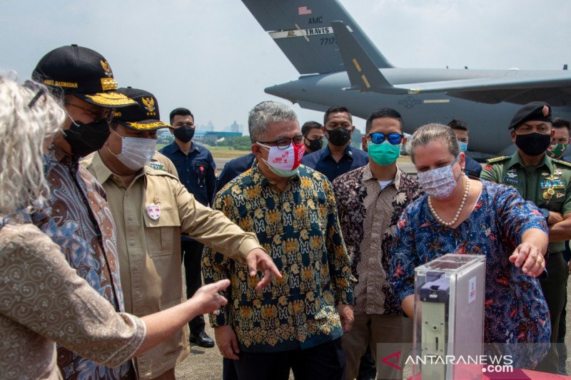 Amerika Berikan 500 Ventilator Bagi Indonesia