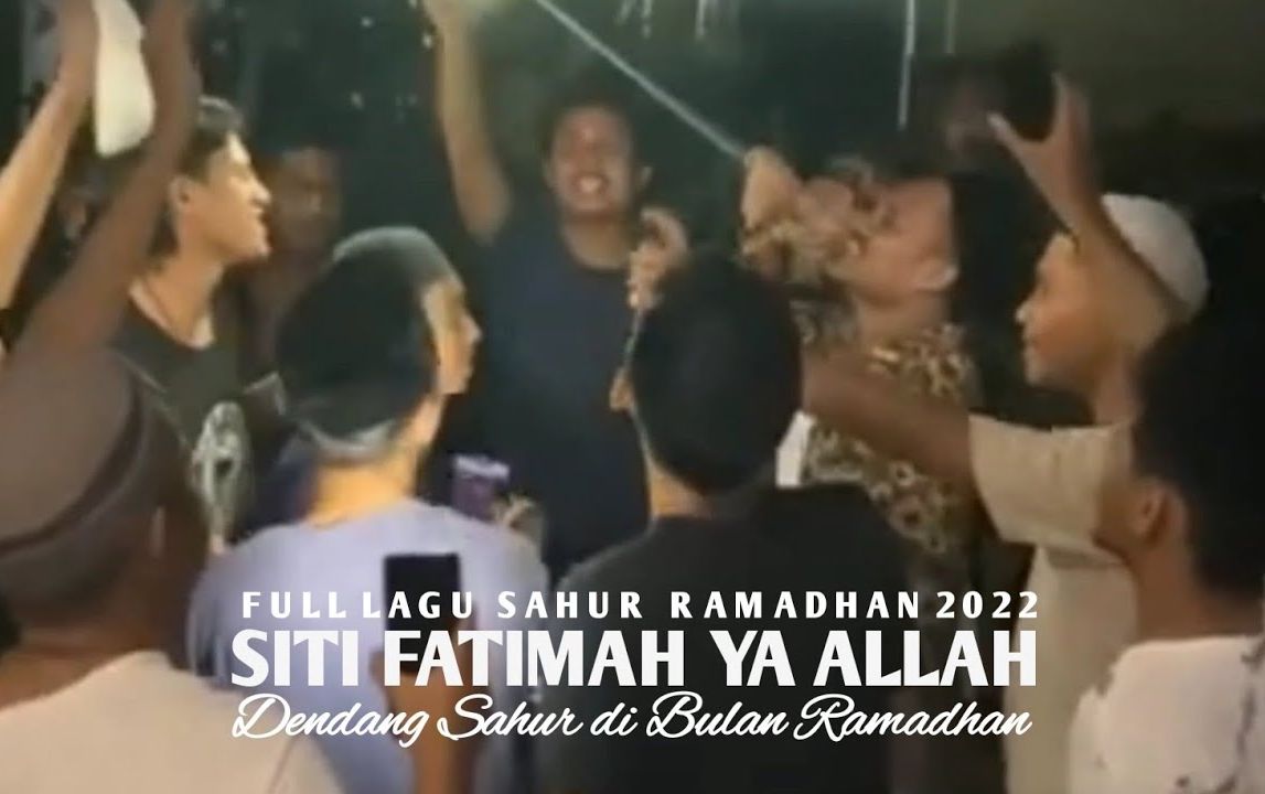 Lirik Lagu Viral 'Dendang Sahur Siti Fatimah', Banyak Dipakai untuk Alarm Sahur