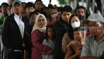 Antusiasme Warga Warnai Open House Halalbihalal Istana Bersama Presiden Prabowo Subianto