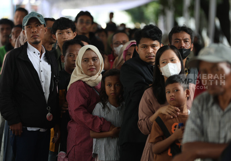 Antusiasme Warga Warnai Open House Halalbihalal Istana Bersama Presiden Prabowo Subianto