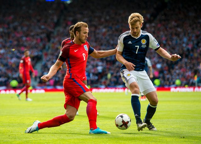 Pertandingan Skotlandia Vs Inggris pada 2017. Foto: Istimewa