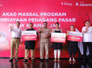 Bank Jakarta Salurkan Pembiayaan hingga Rp 500 Juta untuk 100 Pedagang Pasar Kramat Jati