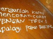 Meja Sekolah Jadi Arena Psywar Anak Pagi Versus Siang