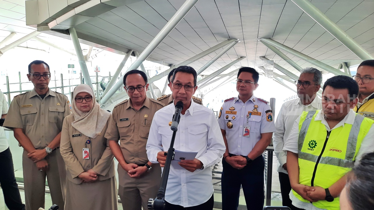 Pj Heru: Pembangunan LRT Jakarta Manggarai-Velodrome Baru 31 Persen