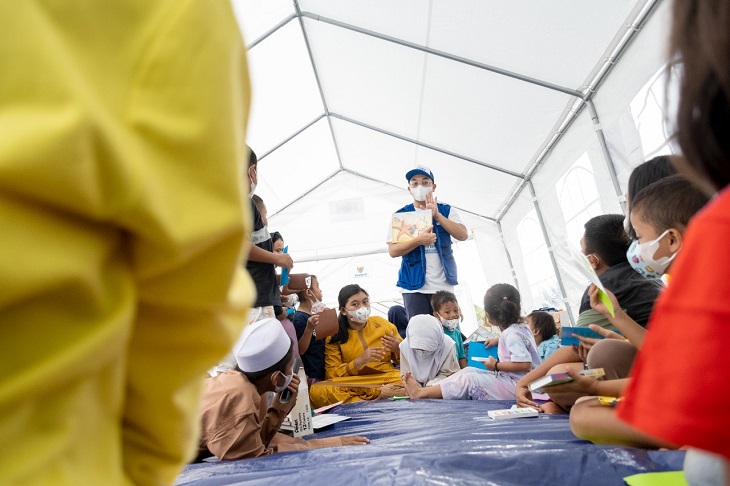 plan indonesia gempa cianjur anak-anak