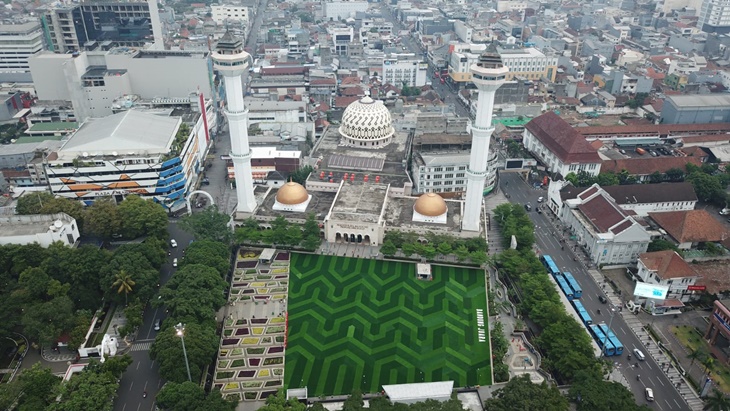 Hore! Selama Ramadan, Taman Alun-Alun Bandung Dibuka