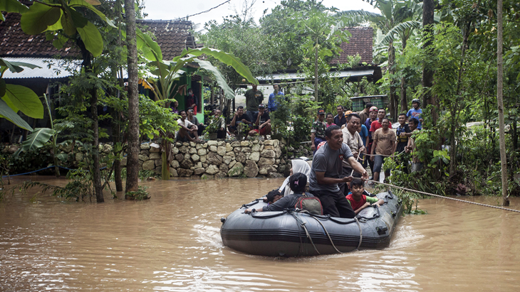 Sebelas Jembatan di Gunungkidul Rusak akibat Banjir-Longsor