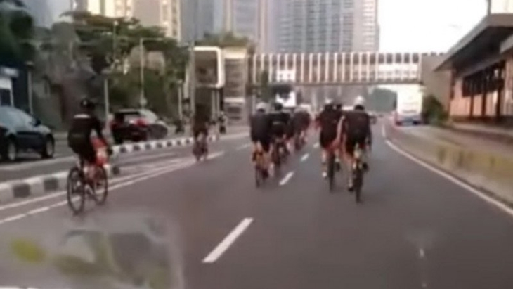 Ini Alasan Pemprov DKI Izinkan Road Bike Melintas Sudirman-Thamrin