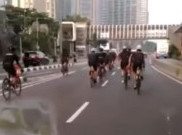 Ini Alasan Pemprov DKI Izinkan Road Bike Melintas Sudirman-Thamrin