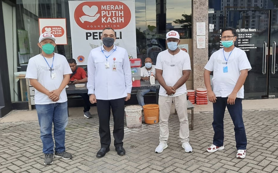 Kunjungi Posko MPKF, Bupati Tangerang Ahmed Zaki: Semoga Relawan JHL Group Terus Menginspirasi di Tengah Pandemi