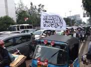 Massa Bela Tauhid 211 Terhadang Kawat Berduri, Seputar Monas Macet Parah