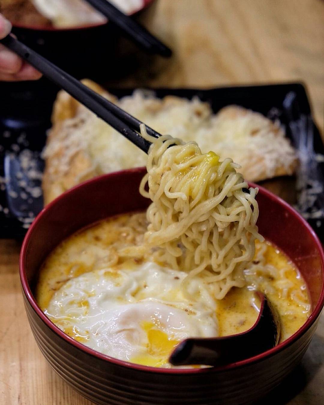 Endessssss, Mie Kuah Telor Asin Ala Kafe Ropang Plus Plus