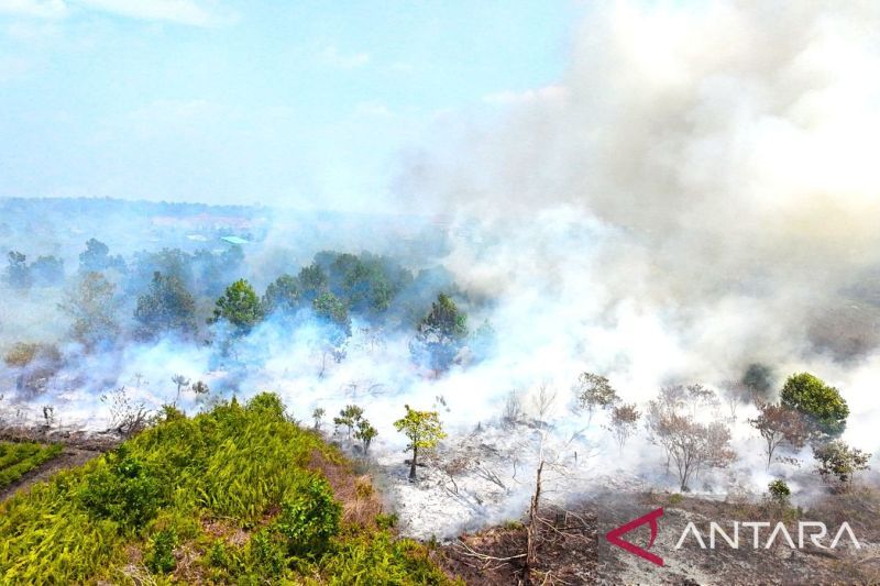 2 Jam Operasi Modifikasi Cuaca di Kalteng Gagal, 800 Kg Garam Tak Mampu Turunkan Hujan