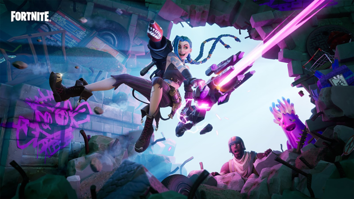 Kolaborasi Arcane dan Epic Games Bawa Jinx ke Fortnite