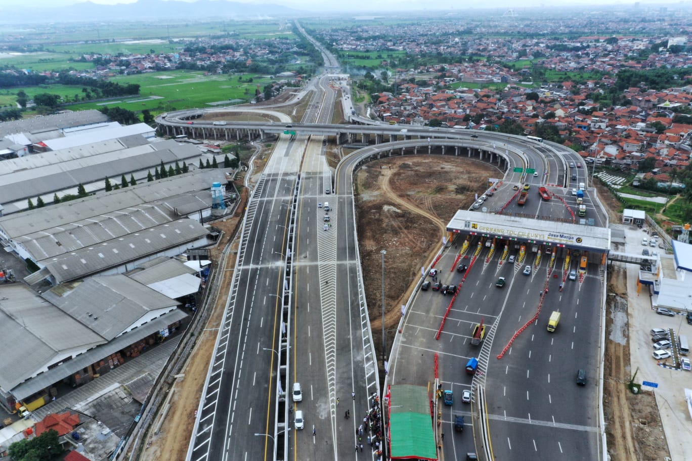 Ridwan Kamil Serahkan Penutupan 5 Gerbang Tol Bandung ke Polda Jabar