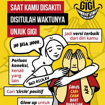 Saat Kamu Disakiti Disitulah Waktunya Unjuk Gigi