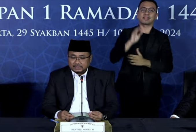 1 Ramadan 1445 H Jatuh pada Selasa 12 Maret, Menteri Agama: Ini Kesepakatan Semua Pihak