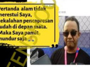 [HOAKS atau FAKTA]: Anies Mundur Pencapresan karena Jagoannya Kalah Formula E