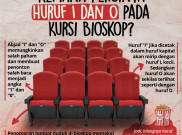 Kemana Perginya Huruf 'I' dan 'O' Pada Kursi Bioskop?