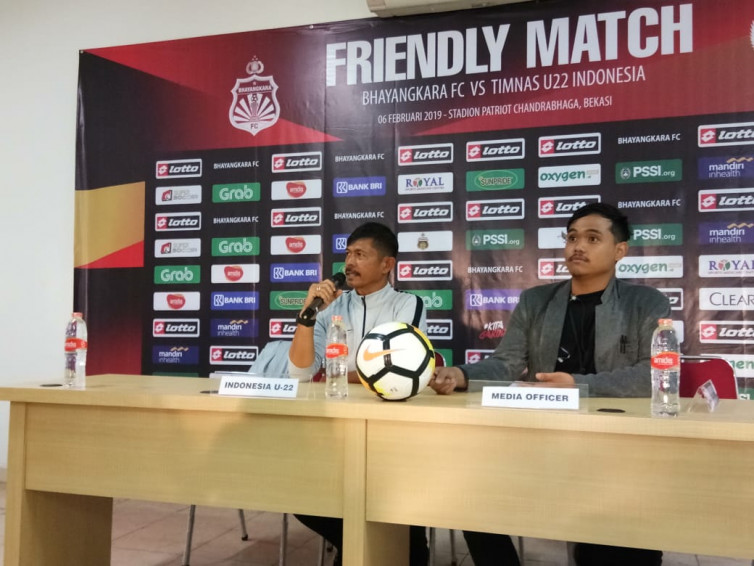 Catatan Indra Sjafri Seusai Timnas U-22 Ditahan Imbang Bhayangkara FC
