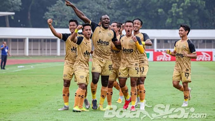 Kalahkan Persekat, Dewa United FC Raih 5 Kemenangan Beruntun