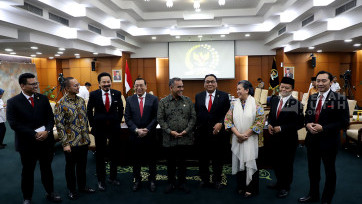Rapat Pimpinan MPR Jelang Pelantikan Presiden 20 Oktober Mendatang