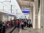 Kereta Cepat Jakarta - Bandung Pecah Rekor, 24 Ribu Penumpang Per Hari