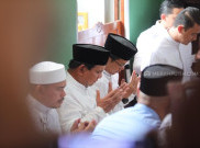  Sebelum Syukuran Kemenangan, Prabowo Salat Jumat di Masjid Al-Azhar