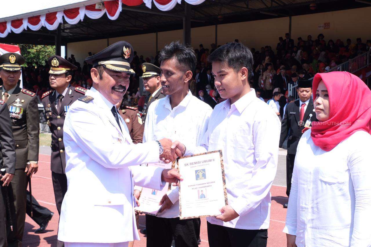 193 Napi Rutan Surakarta Dapat Remisi, Dua Orang Langsung Bebas