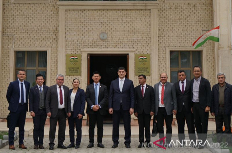 NOC Indonesia Buka Peluang Kerja Sama dengan Tajikistan