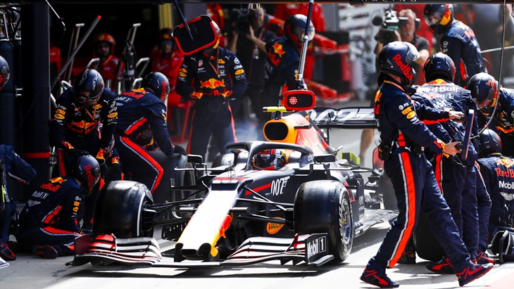 Tercepat, Tim Formula 1 Red Bull Pecahkan Rekor Pit Stop