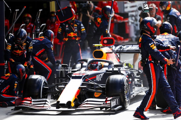 Tercepat, Tim Formula 1 Red Bull Pecahkan Rekor Pit Stop