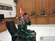Menyesal Minta Maaf, Kelasi Kepala Penembak Bos Rental Menangis di Sidang Pengadilan Militer