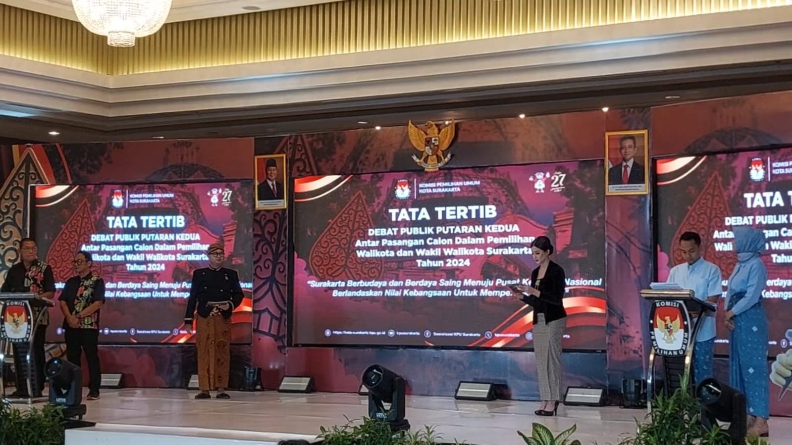 Ejekan Endorse Presiden Warnai Debat Terakhir Pilkada Solo, Nyaris Terjadi Gesekan