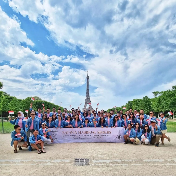 Paduan Suara Batavia Madrigal Unjuk Gigi di European Grand Prix 2022