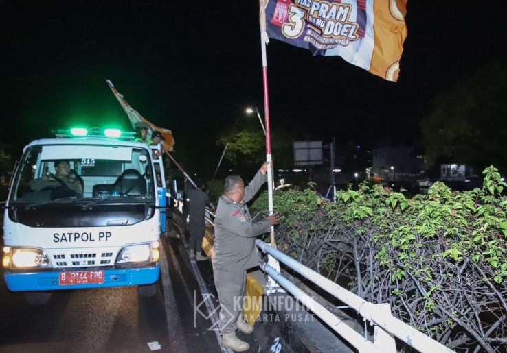 Pj Gubernur Jakarta Pastikan Alat Peraga Kampanye Pilkada Sudah Dibereskan