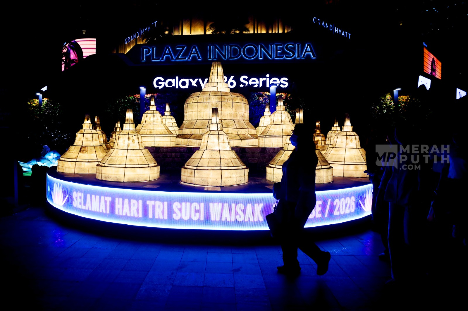 Festival Illumination of Jakarta: Glow of Peace Semarakkan Hari Waisak di Jakarta
