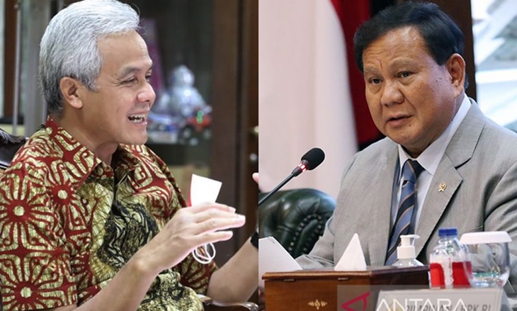 Diduetkan dengan Erick hingga Sandi, Ganjar Unggul Tipis di Simulasi Capres-Cawapres
