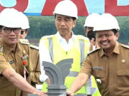 Jokowi Harap Bendungan Sadawarna Naikkan Produksi Beras Indramayu