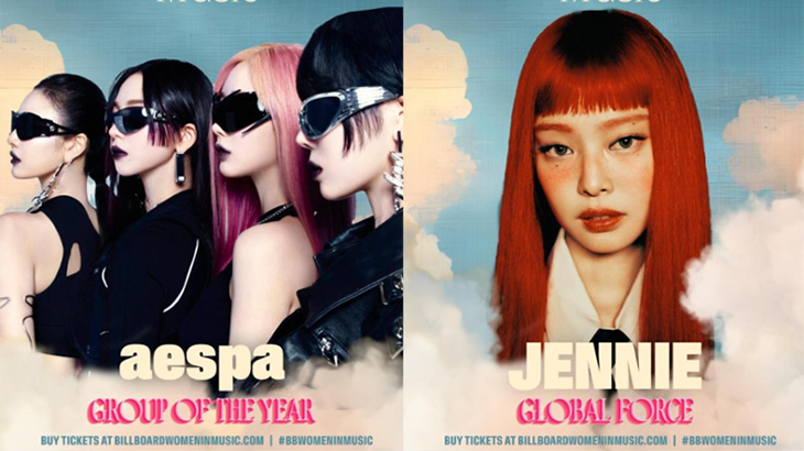 Aespa & Jennie BLACKPINK Terima Penghargaan di '2025 Billboard Women in Music’, Rayakan Pencapaian Mereka di Industri Musik