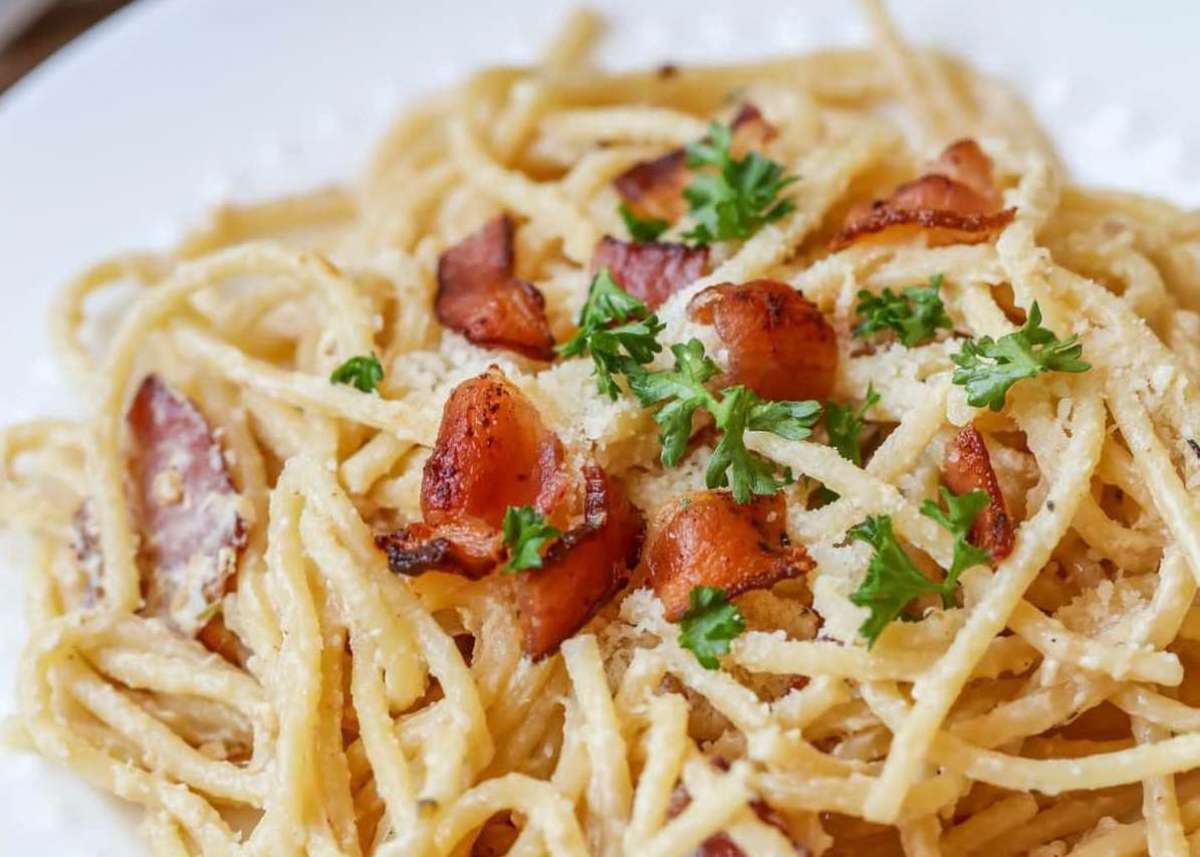 Spaghetti Carbonara. (Foto Resepedia)