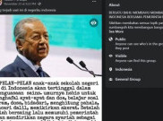 [HOAKS atau FAKTA]: Malaysia Sebut Pelajar Indonesia Akan Tertinggal dalam Sains