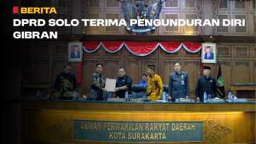 DPRD Solo Terima Pengunduran Diri Gibran