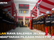 Jalan Raya Salemba Jelang Pendaftaran Pilkada Macet Parah