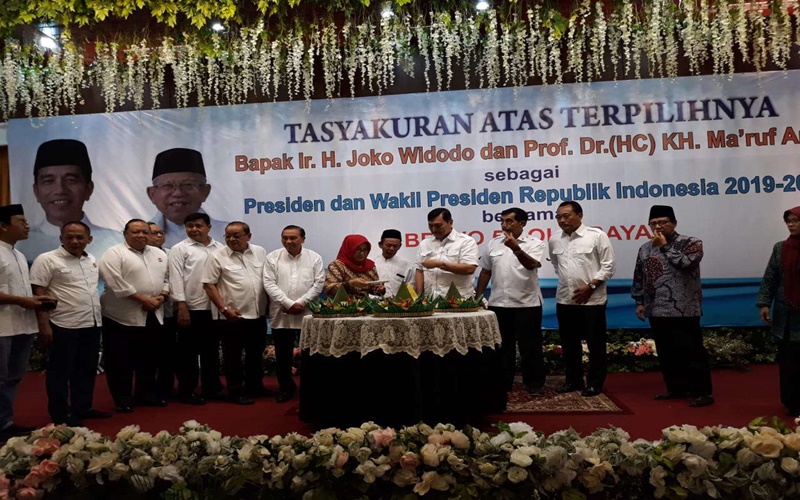Syukuran Relawan Bravo 5 Pimpinan Luhut B Panjaitan