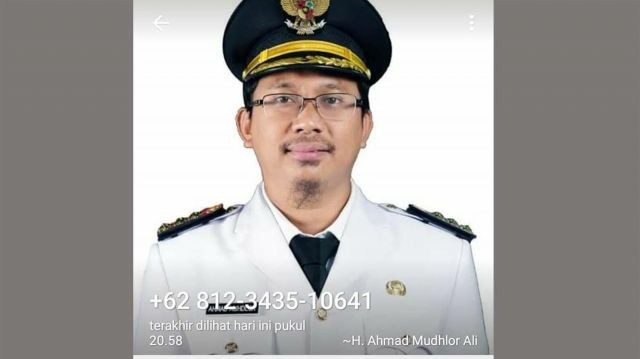 Waspada, Nama dan Foto Bupati Sidoarjo Dipakai Penipuan via WA