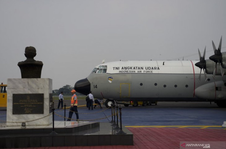 TNI AU Siapkan Pesawat Hercules Jemput Jenazah Ani Yudhoyono