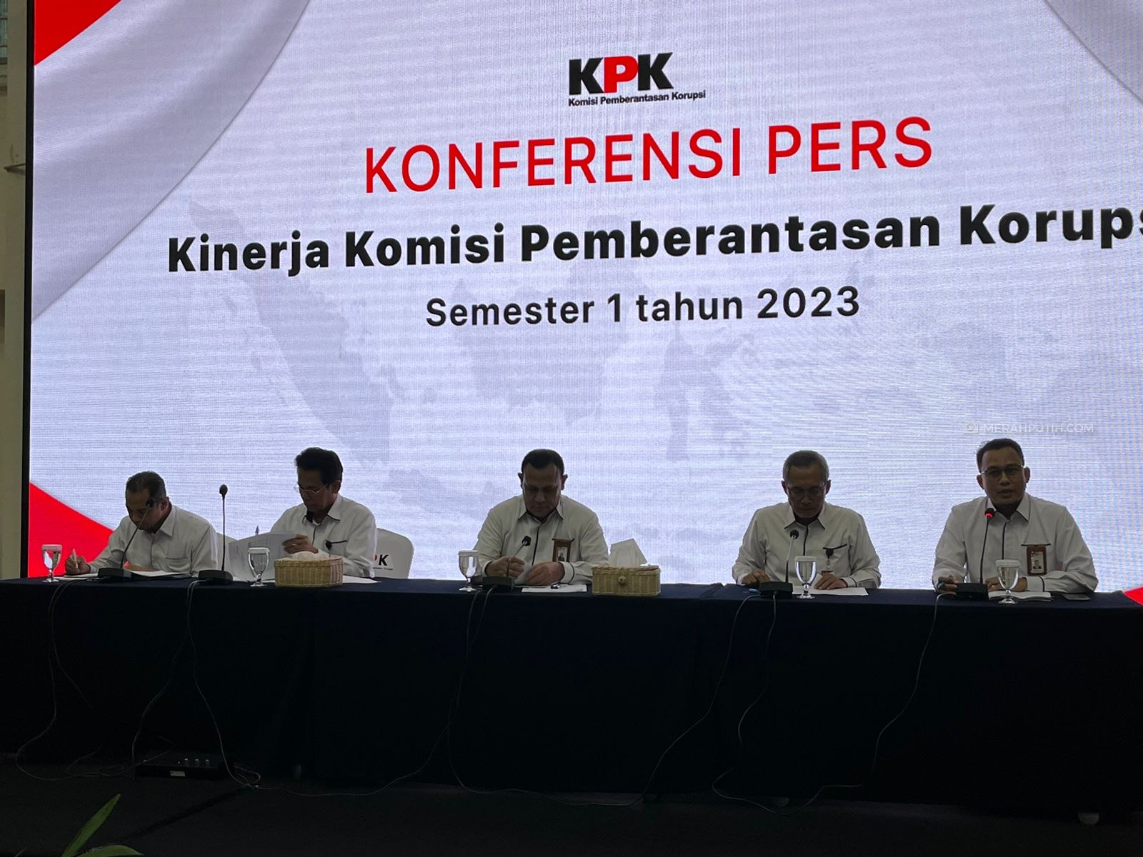 Sepanjang Semester Satu 2023, KPK Telah Tetapkan 89 Tersangka - MerahPutih